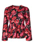 Product image thumbnail - YASPOPPINA LANGERMET BLUSE, Black | 6