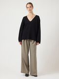Product image thumbnail - YASELMA KNITTED PULLOVER, Black | 4