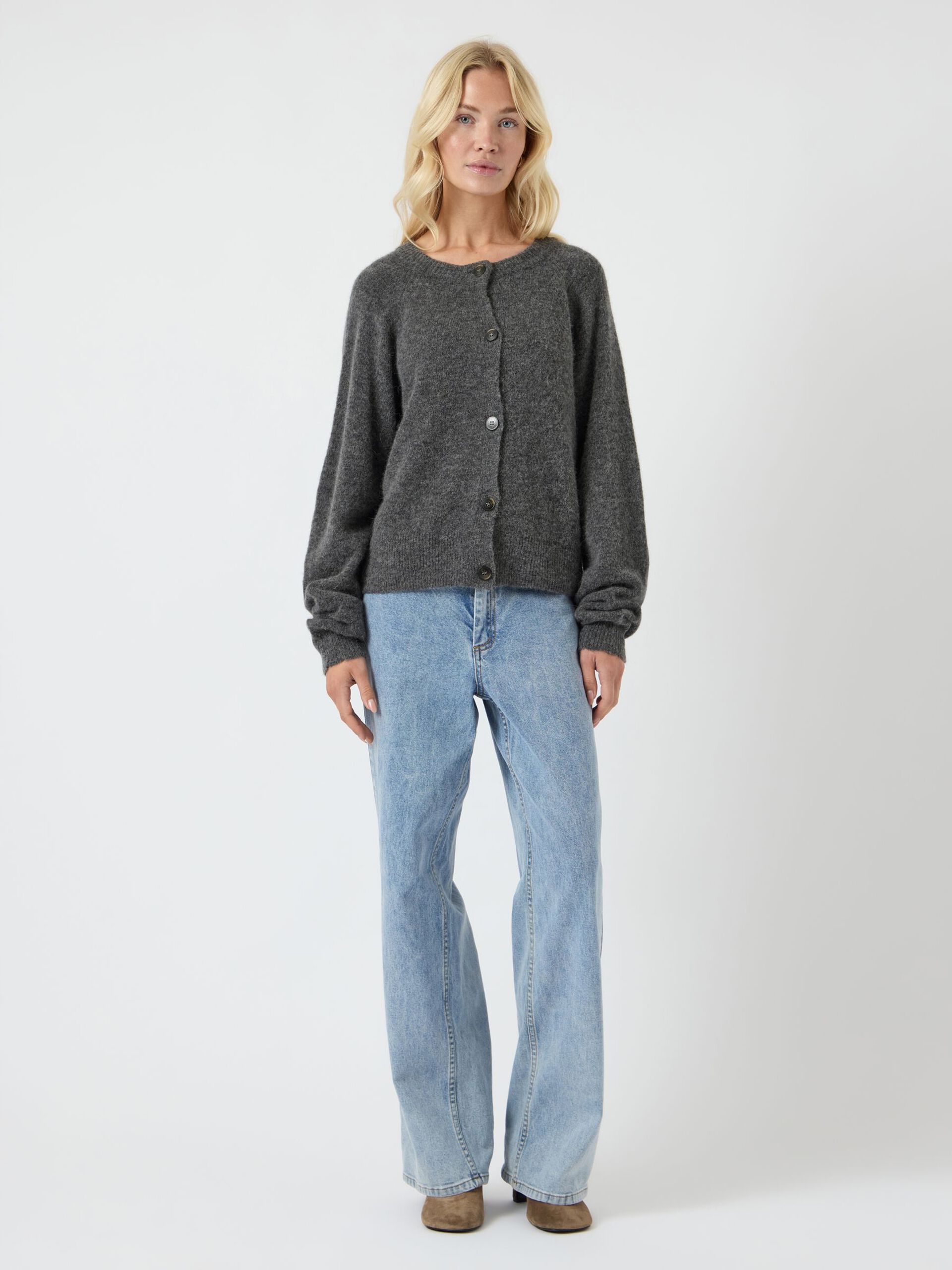 Carousel image - YASJOHI ULL STICKAD KOFTA, Medium Grey Melange | 4