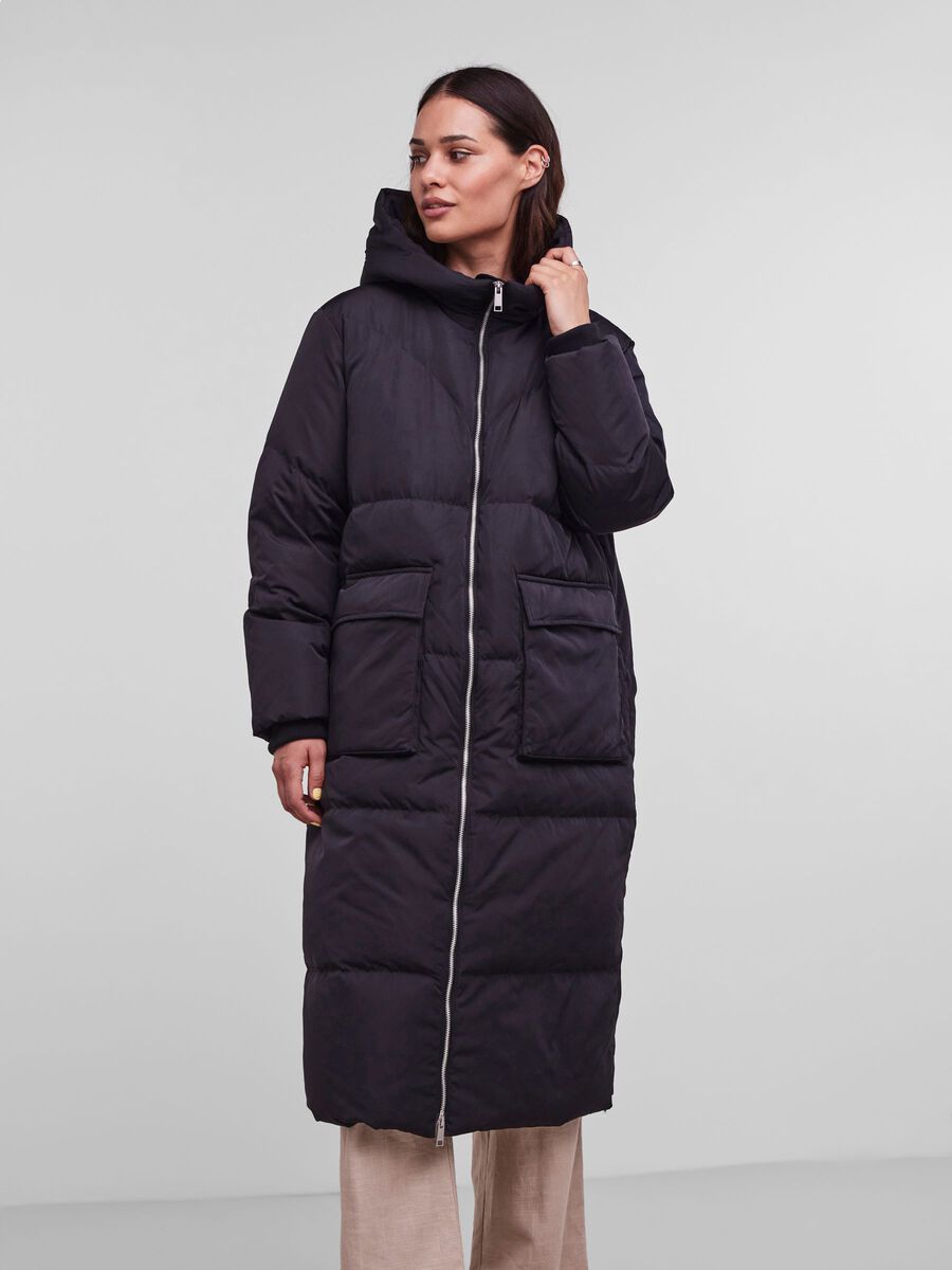 Y.A.S YASBERI MANTEAU EN DUVET, Black, highres - 26028174_Black_003.jpg