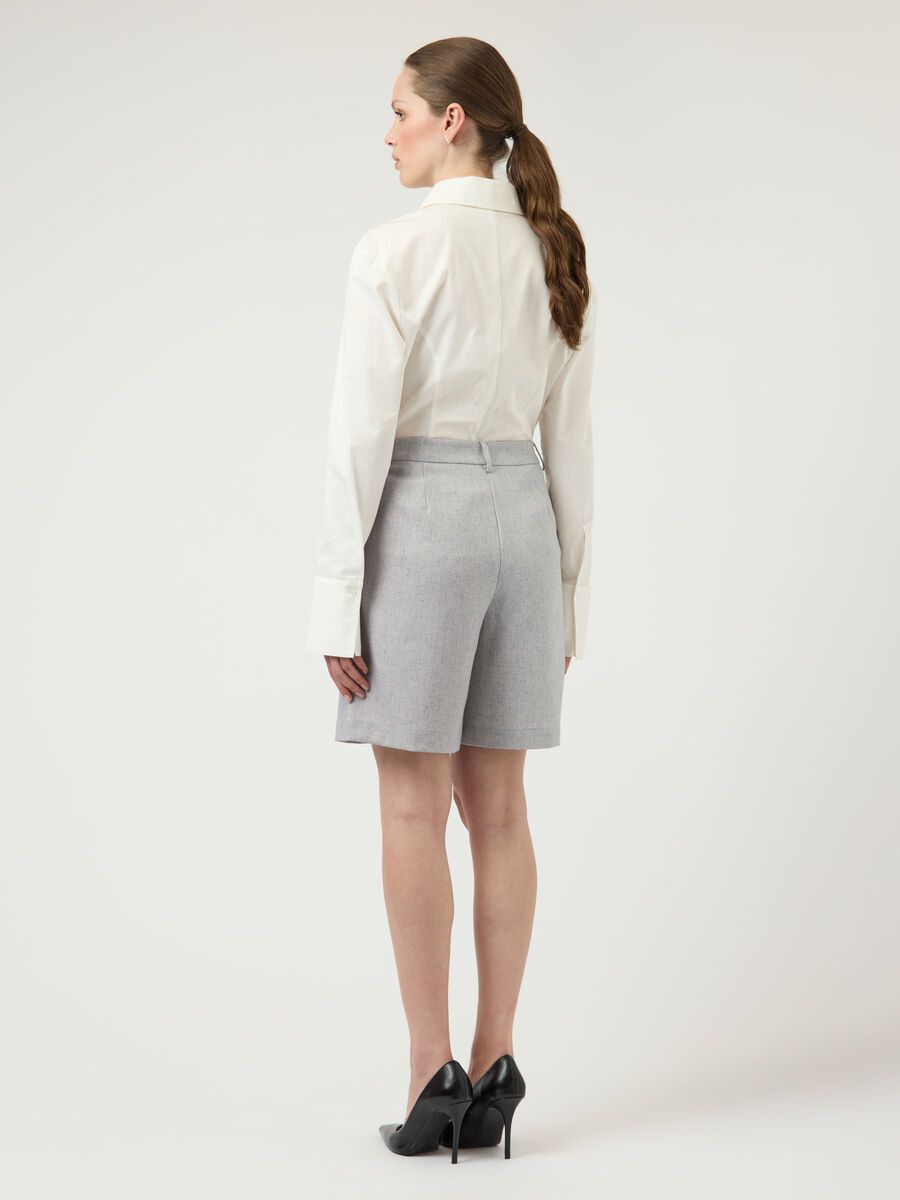 Product carousel image - YASRIU SHORTS, Light Grey Melange | 2