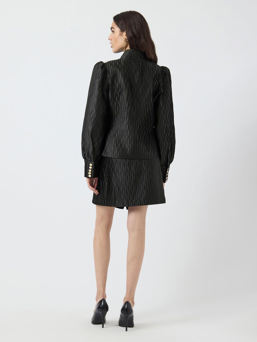 YAS YASRIPPLE SHIRT, Black, highres - 26032490_Black_004.jpg