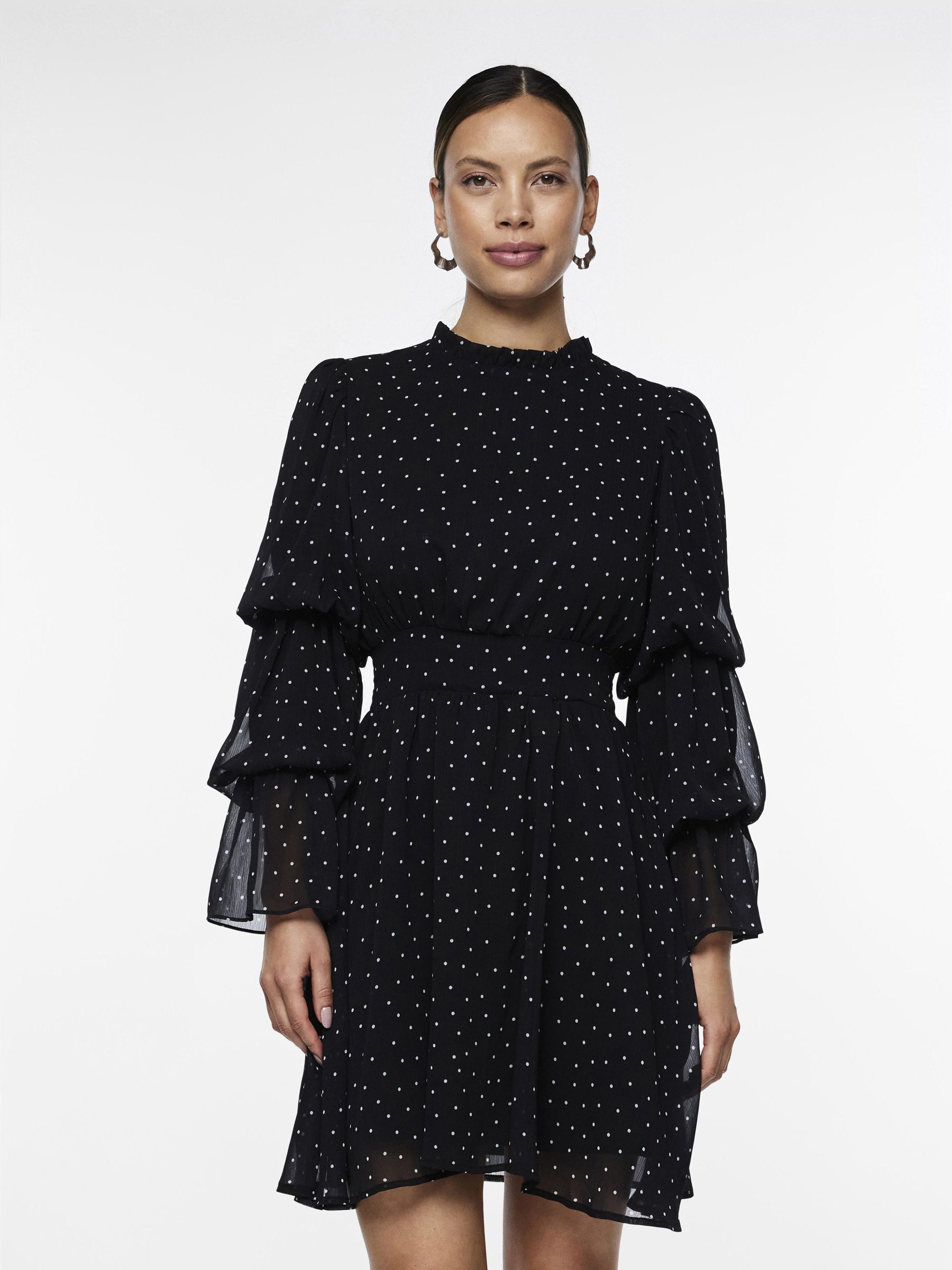 YASELEANOR MINI JURK Zwart YAS Belgie