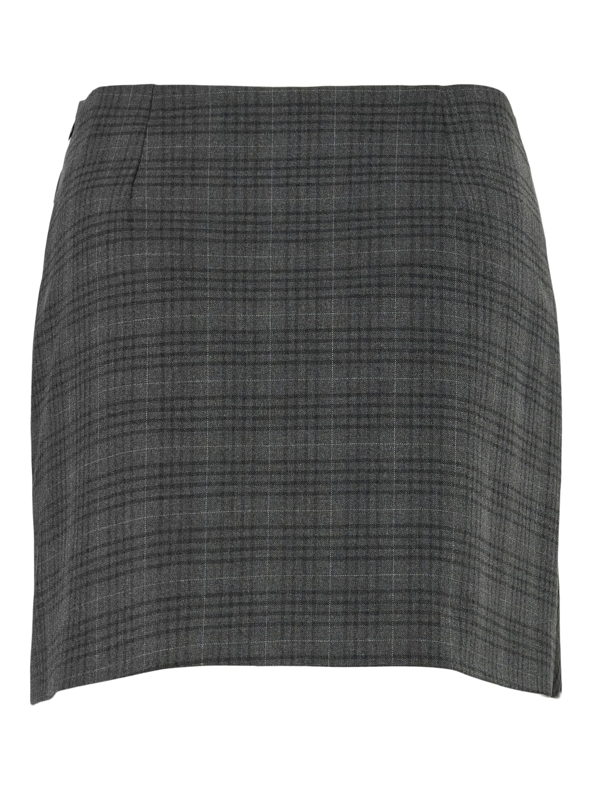 Carousel image - YASCICCO MW MINISKJØRT, Dark Grey Melange | 6