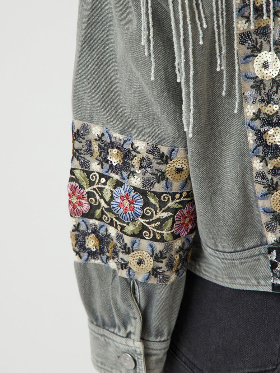 Carousel image - YASVISION JACKET, Medium Grey Denim | 7