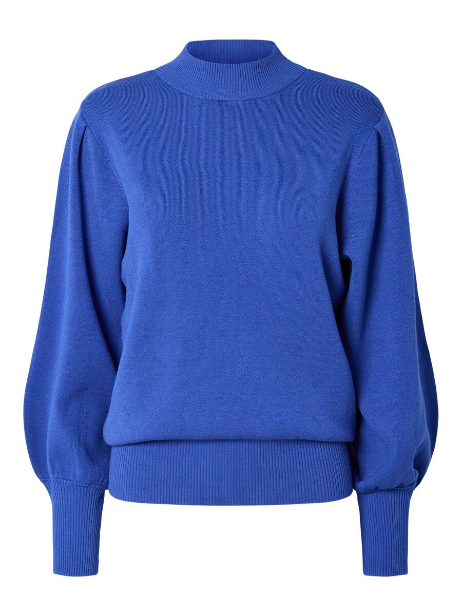 YAS YASFONNY JUMPER, Dazzling Blue, highres - 26030697_DazzlingBlue_001.jpg