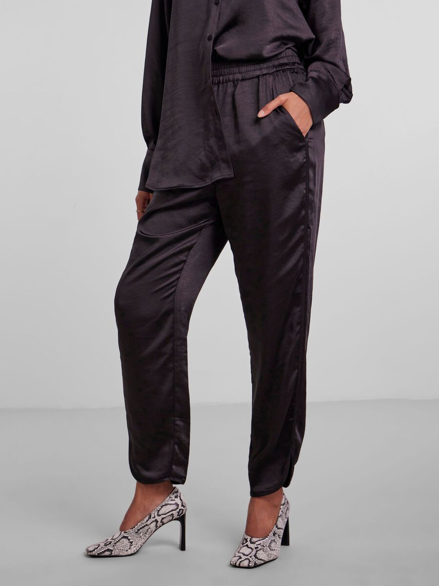 Y.A.S YASVIMA TROUSERS, Black, highres - 26027831_Black_003.jpg