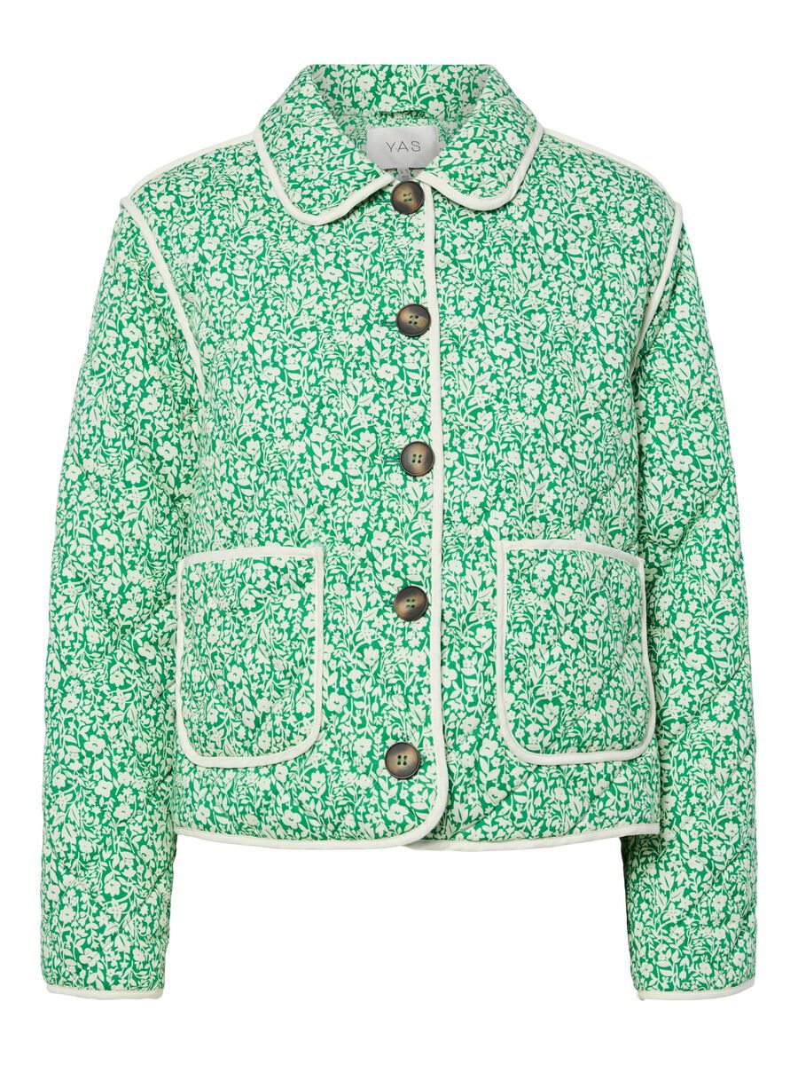 YAS YASRINNA QUILTED JACKET, Bright Green, highres - 26034646_BrightGreen_1124434_001.jpg