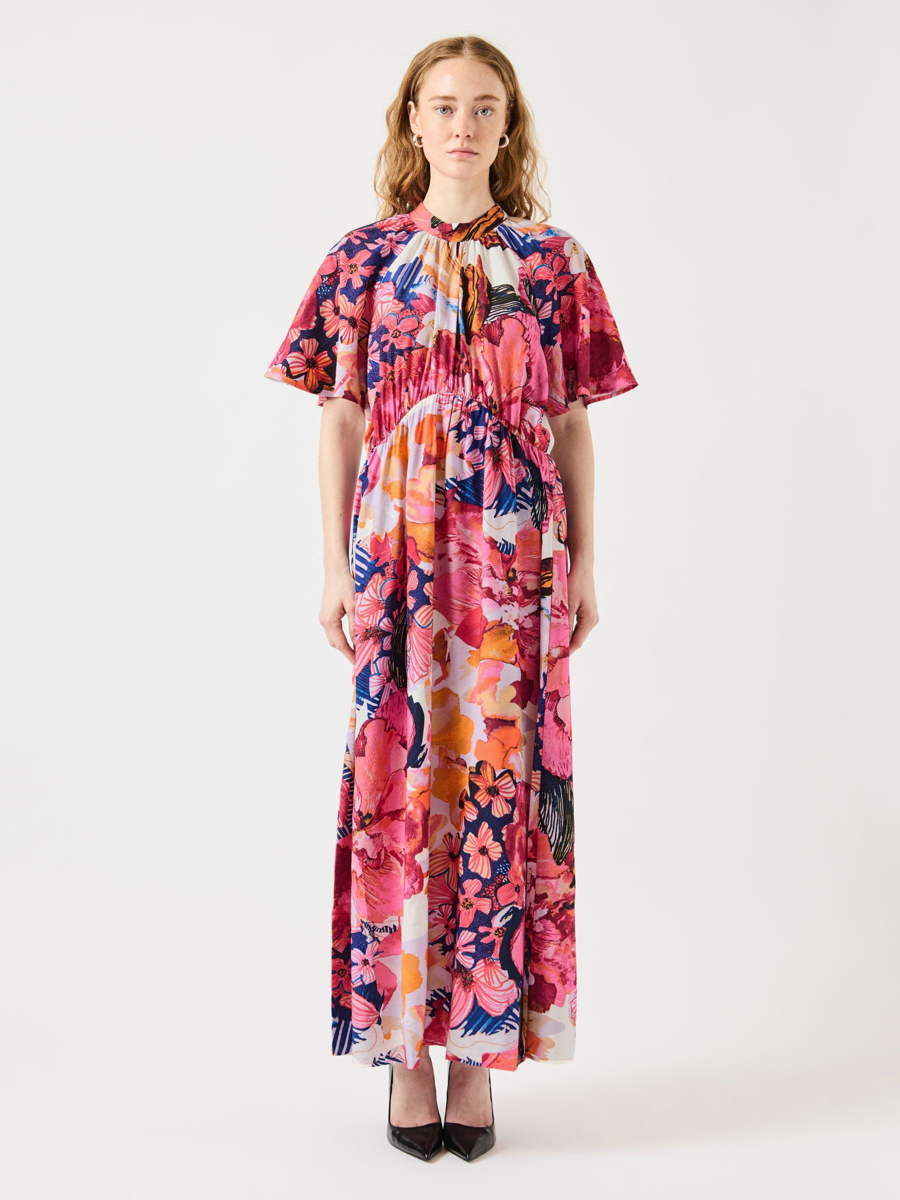 YASDELPHI MIDI DRESS | Purple | YAS® Belgium