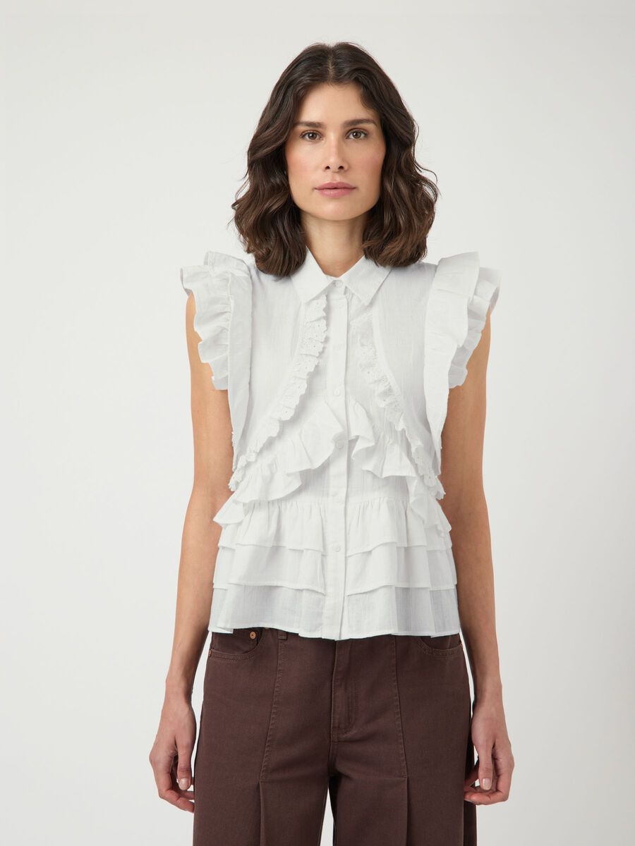 Product carousel image - YASNORO SHIRT, Star White | 1