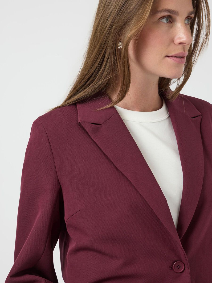 Carousel image - YASDAKOTA CROPPED BLAZER, Port Royale | 3