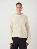 Product image thumbnail - YASFLORO STRICKPULLOVER, Birch | 1