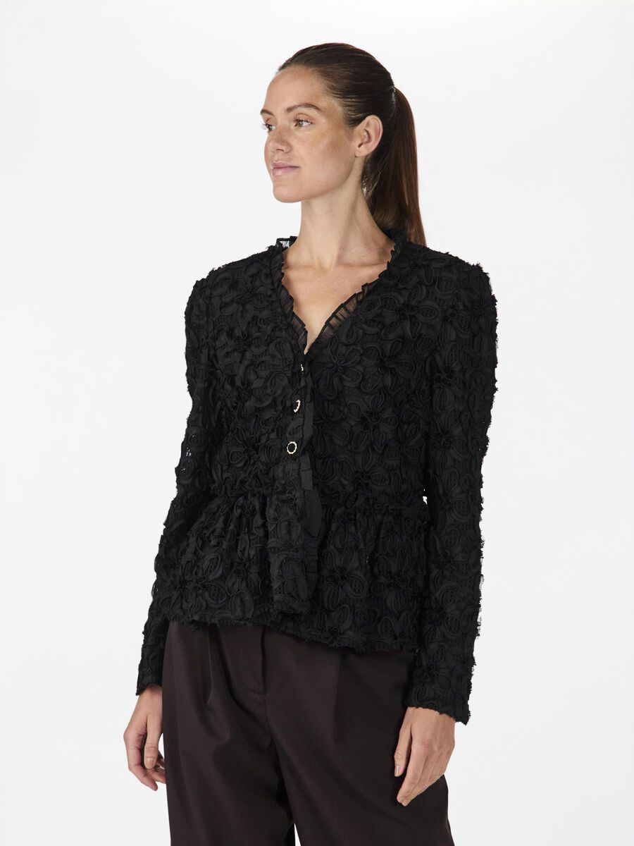 YAS YASFLERA  LONG SLEEVED BLOUSE, Black, highres - 26035859_Black_003.jpg