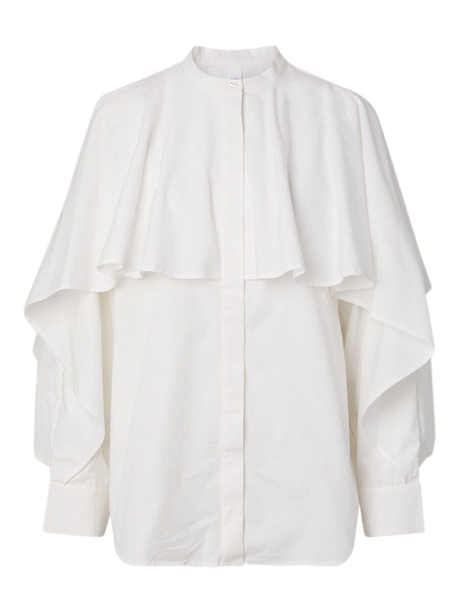 Product carousel image - YASLAU CAPE SHIRT, Star White | 2