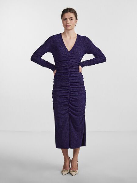 Y.A.S YASWIPPA MIDI DRESS, Black, highres - 26031531_Black_1058803_005.jpg