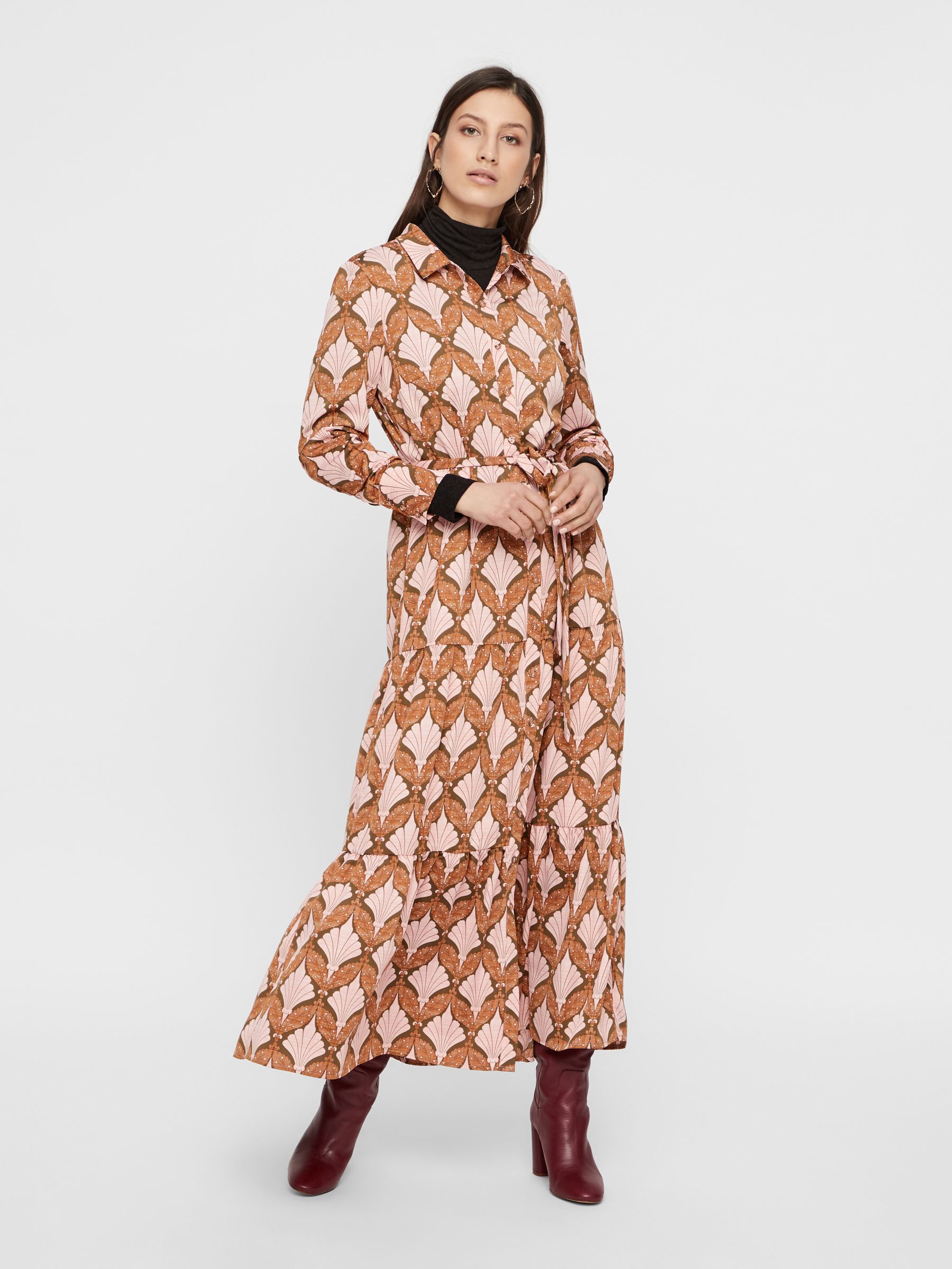 Maxi blousejurk store