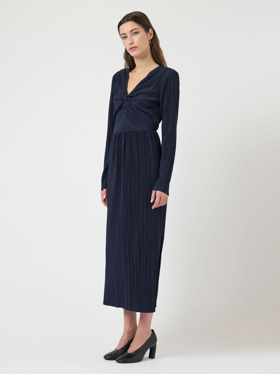Product carousel image - YASOLINDA  MIDI DRESS, Navy Blazer | 1