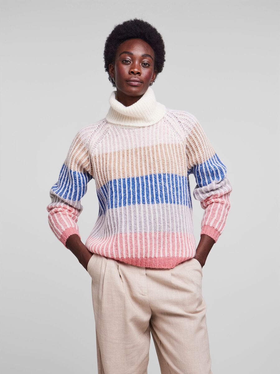 Y.A.S YASLENNIS KNITTED PULLOVER, Powder Pink, highres - 26028104_PowderPink_965303_003.jpg