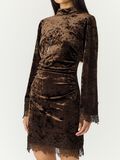 Product image thumbnail 3 YASVELLIA LS SHORT LACE  DRESS, Coffee Bean
