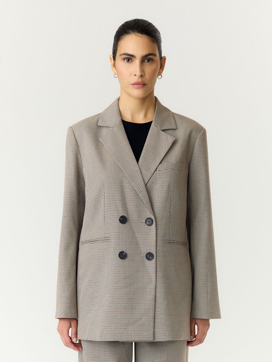 Product tile image YASCHEKKA LS OVERSIZE  BLAZER, Black 26041660_Black_1318436