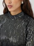 YAS YASLANTRA SEQUIN FRINGE LONG SLEEVED TOP, Black, highres - 26038760_Black_006.jpg