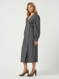 Product image thumbnail - YASSIMMA MIDI WRAP DRESS, Black | 1