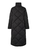 Product image thumbnail - YASSELURA LANG GEWATTEERDE JAS, Black | 3