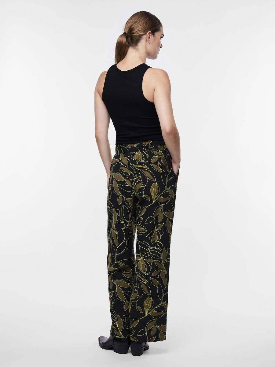 Y.A.S YASCITRI HIGH WAISTED TROUSERS, Black, highres - 26033177_Black_1092383_004.jpg