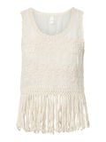 Product image thumbnail - YASBERA CROCHET TANK TOP, Birch | 5