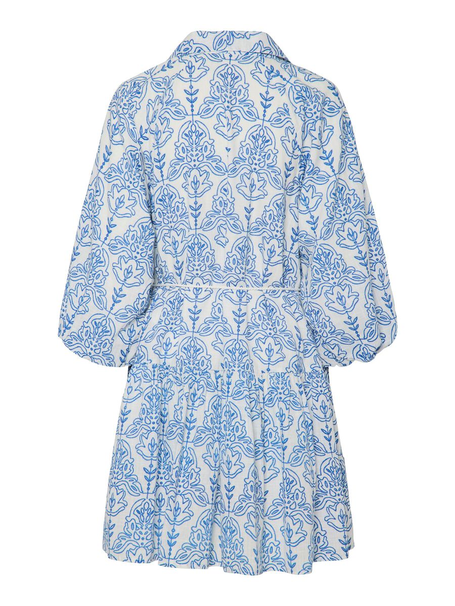 Carousel image - YASCINNI SHORT DRESS, Star White | 7