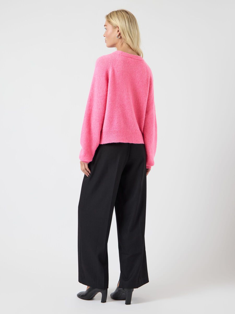 Product carousel image - YASJOHI WOLL STRICKPULLOVER, Begonia Pink | 2