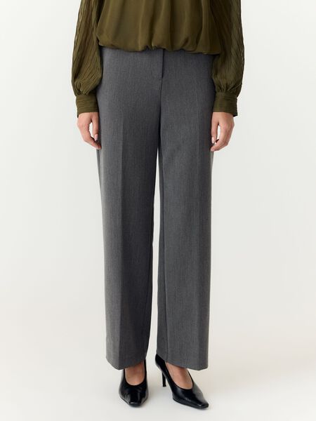 YAS YASLIKKA WIDE LEG BROEK, Dark Grey Melange, highres - 26030711_DarkGreyMelange_003.jpg