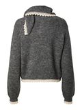 Product image thumbnail 6 YASMILLIE LS SJAAL KNIT VEST, Medium Grey Melange