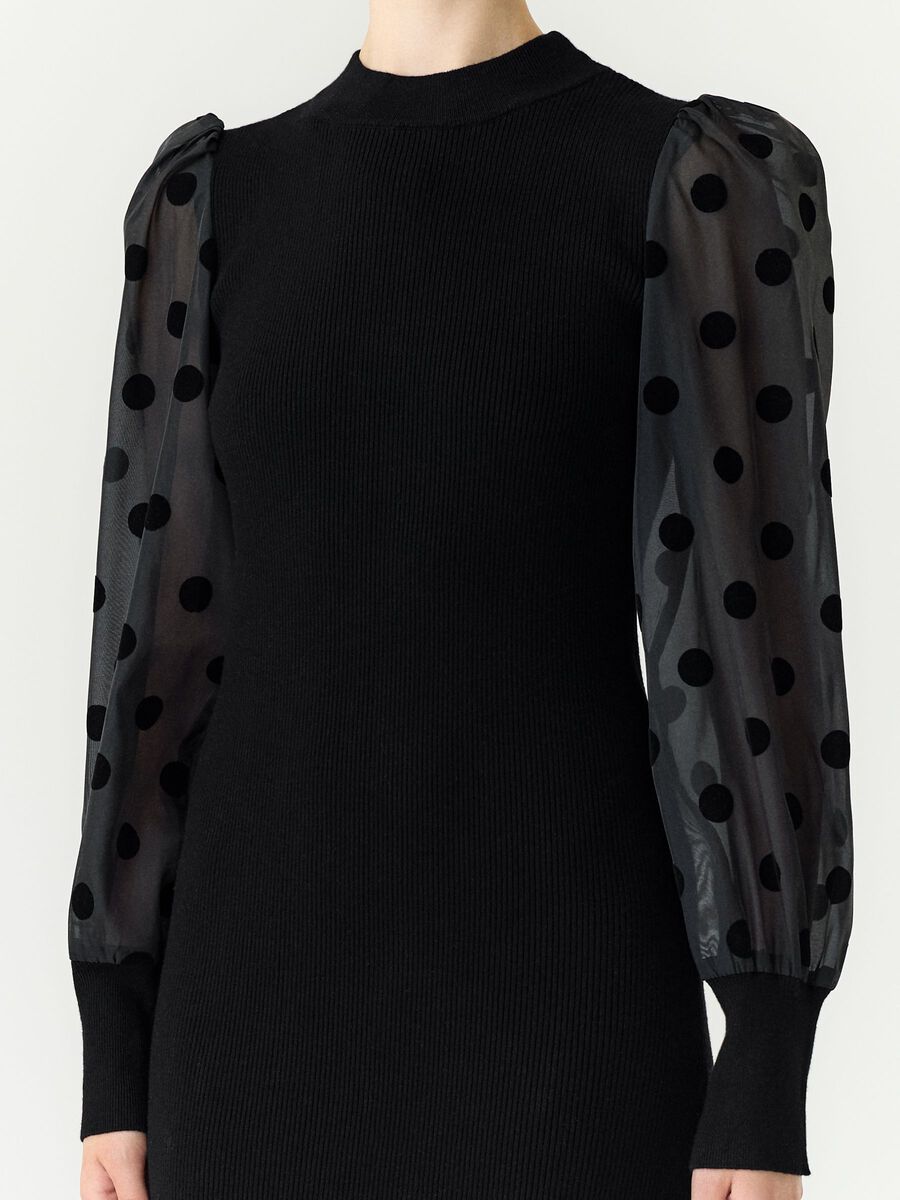 Carousel image 3 YASDOTME KNITTED DRESS, Black