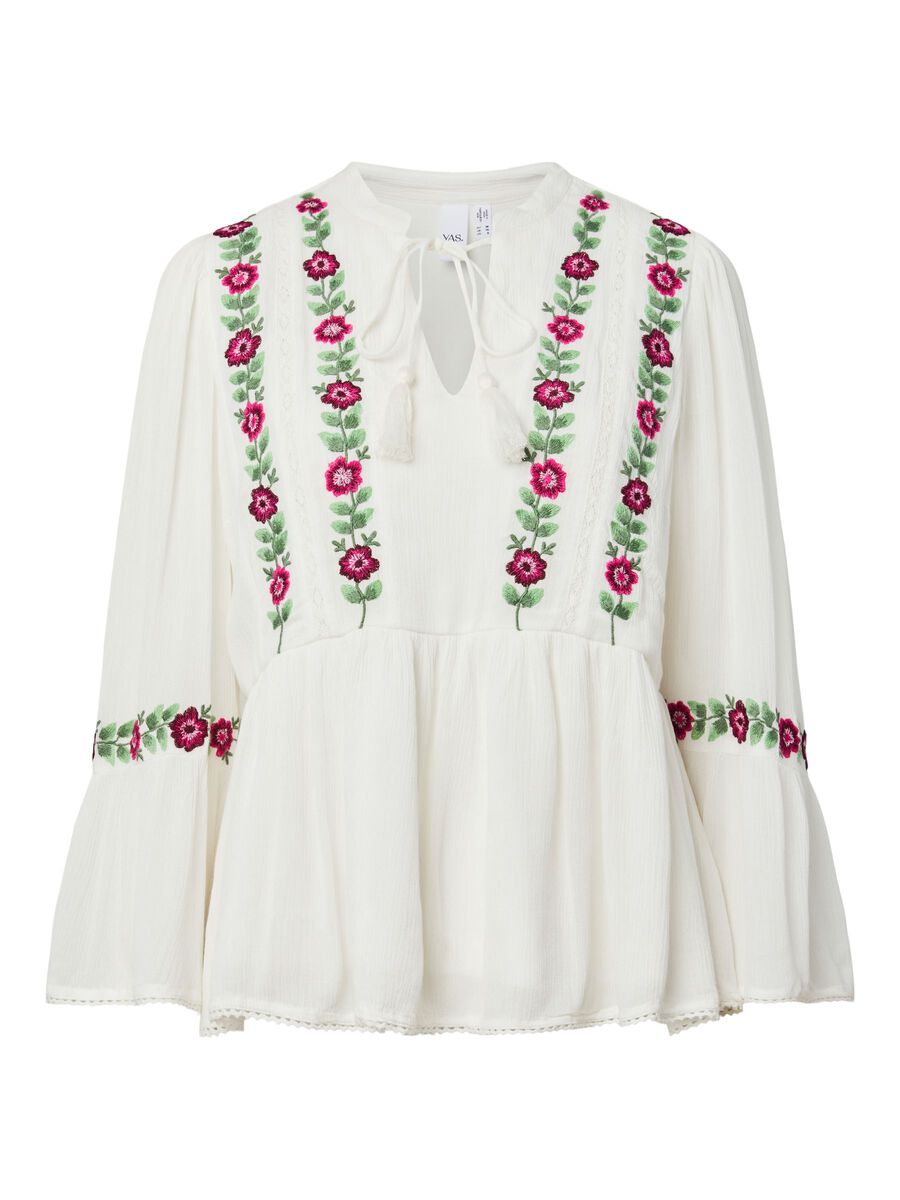 Product carousel image - YASCHELLA 3/4 TUNIC TOP, Pristine | 2