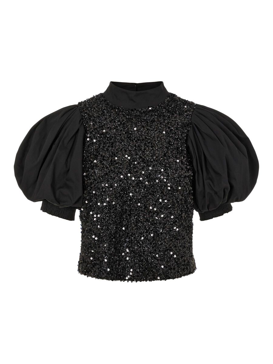 Carousel image - YASLELLO TOPP MED PUFFERMER, Black | 6