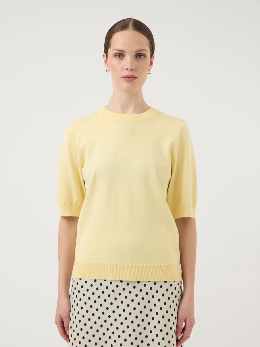 Product carousel image - YASLENA KNITTED PULLOVER, Anise Flower | 1