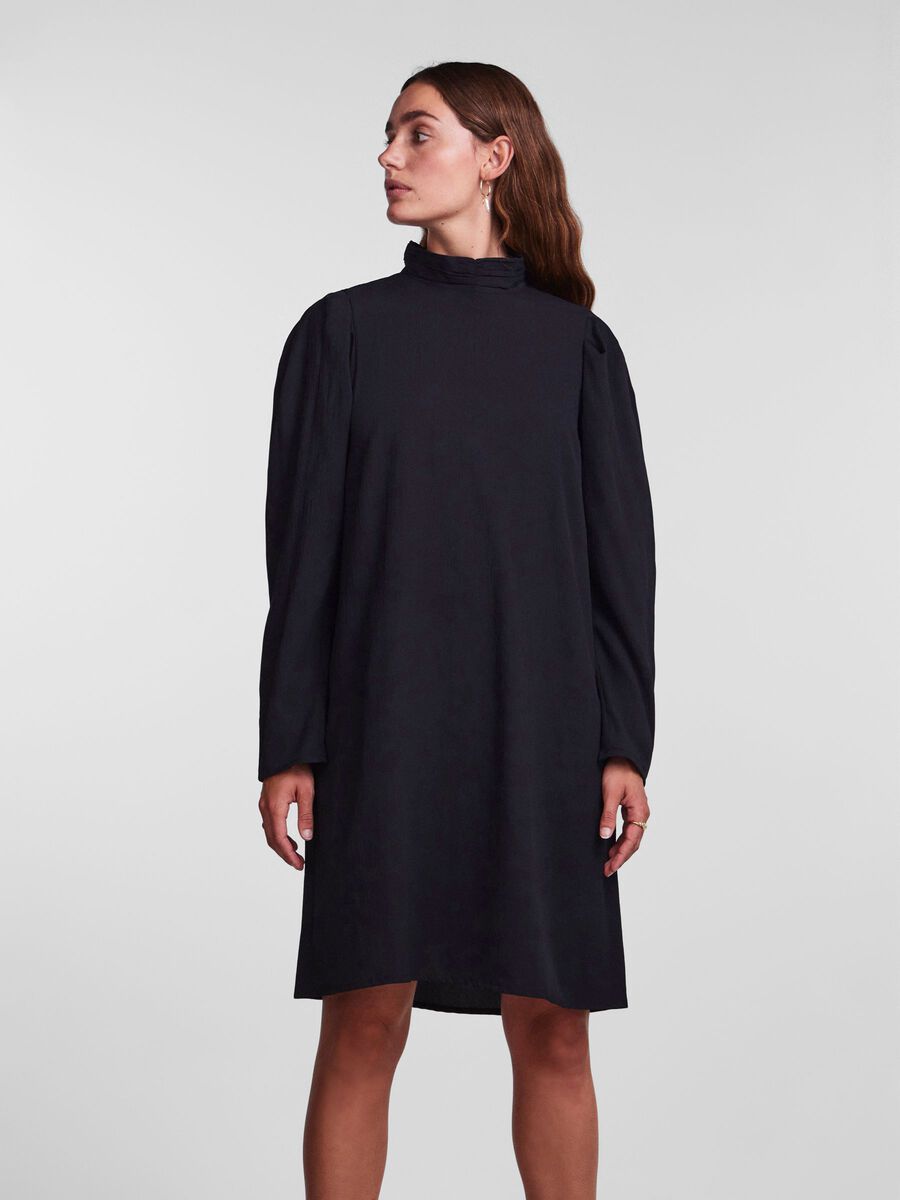 Y.A.S YASFELINE VESTITO MINI, Black, highres - 26029035_Black_003.jpg