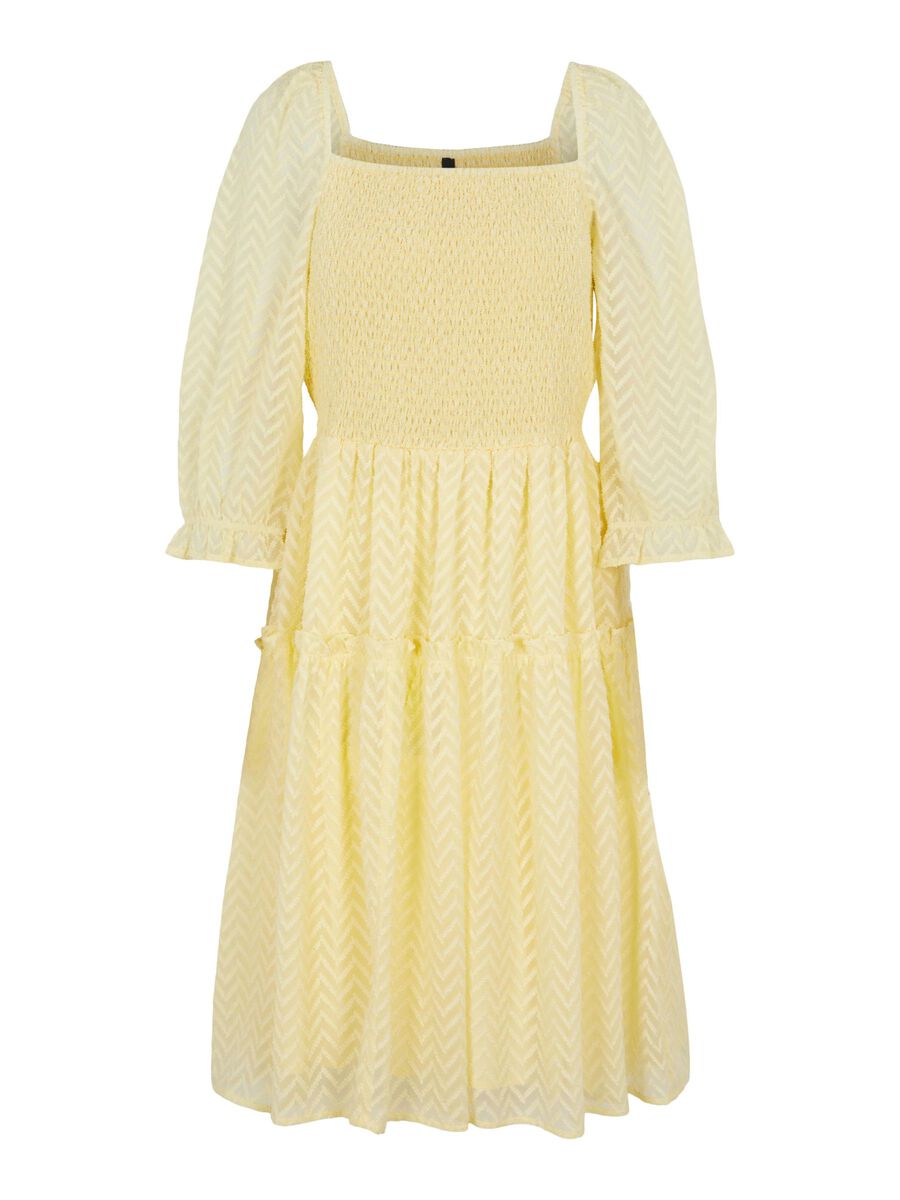 Y.A.S YASDEANNA DRESS, Transparent Yellow, highres - 26022478_TransparentYellow_001.jpg