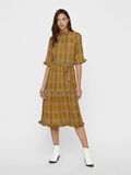Y.A.S CHECK MAXI DRESS, Golden Yellow, highres - 26012621_GoldenYellow_652622_003.jpg