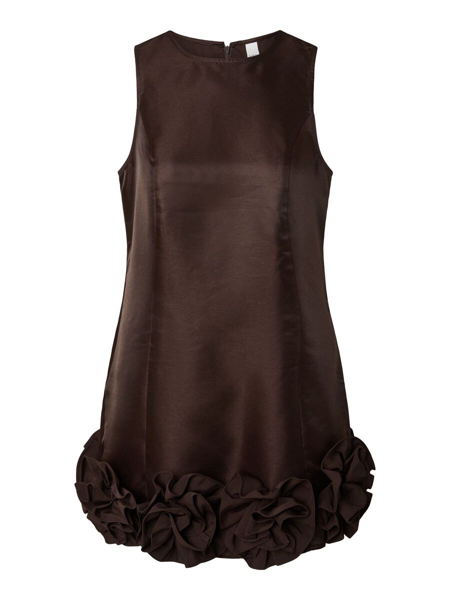Carousel image 5 YASELLINA MINI DRESS, Coffee Bean