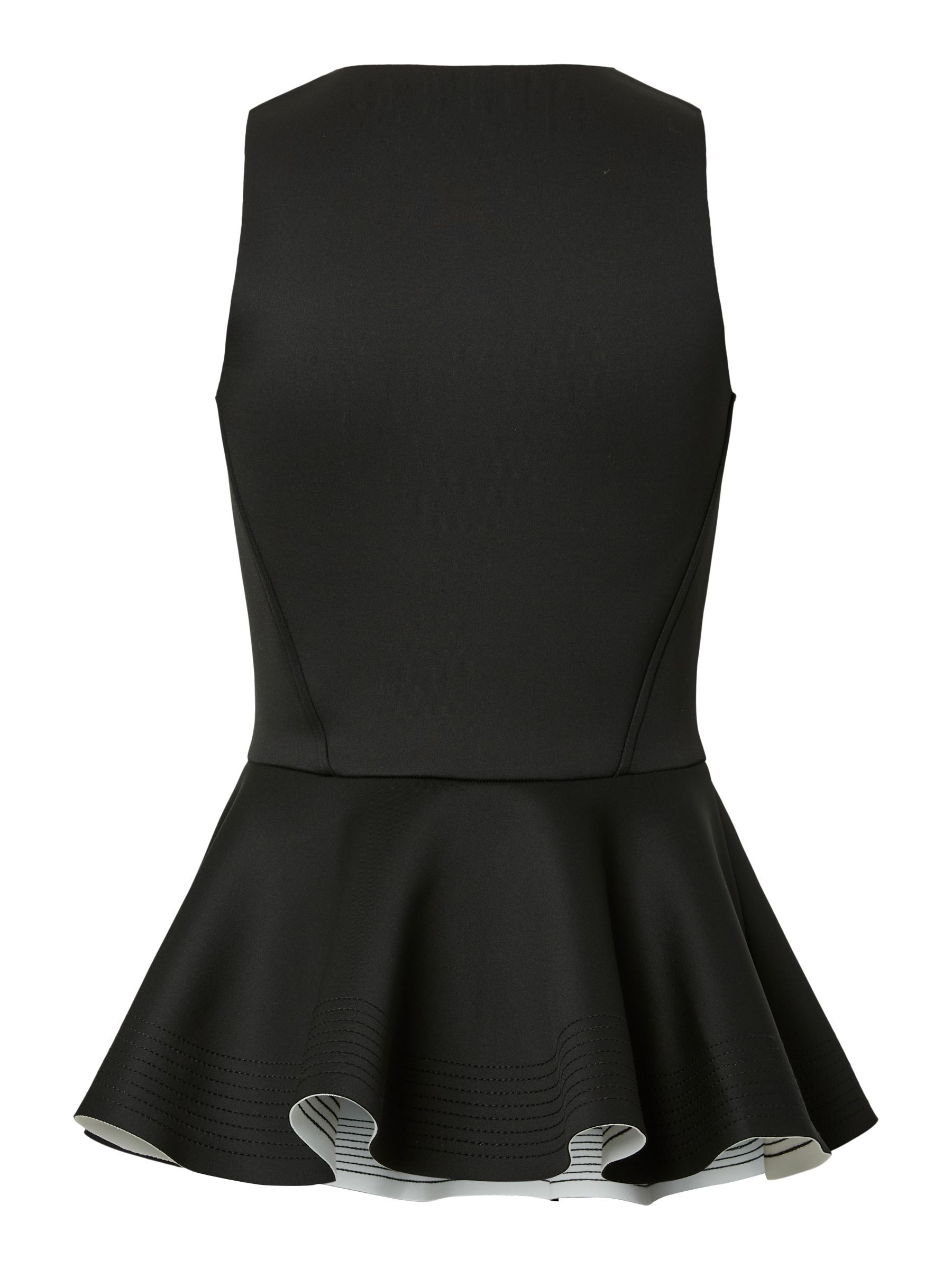 YASNAOMI SLEEVELESS TOP | Black | YAS® UK