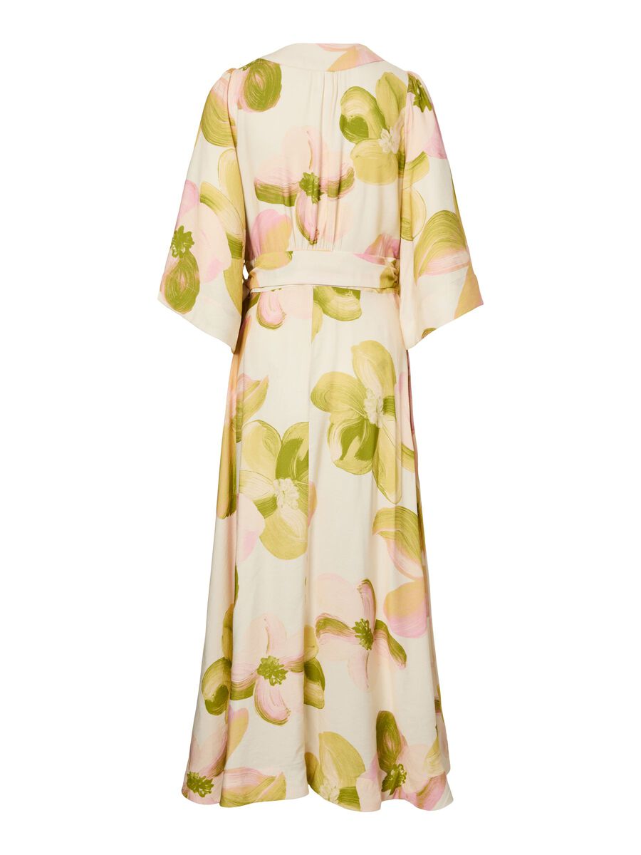 Carousel image - YASMARGA 3/4 WRAP MAXI DRESS, Pristine | 6