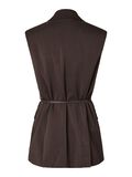 Product image thumbnail - YASSHIMMA GILET, Chocolate Brown | 7