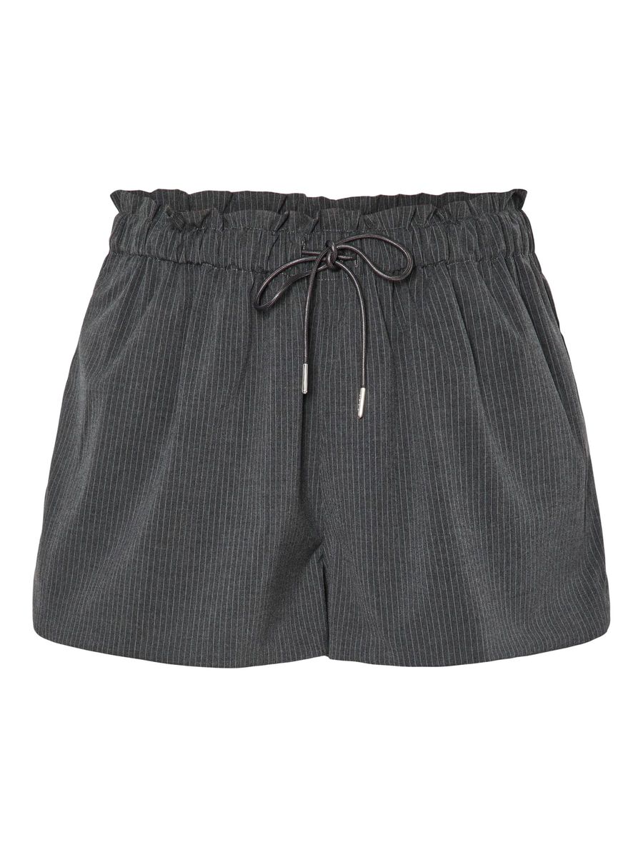 Product carousel image - YASKIMA STRIPED SHORTS, Medium Grey Melange | 2