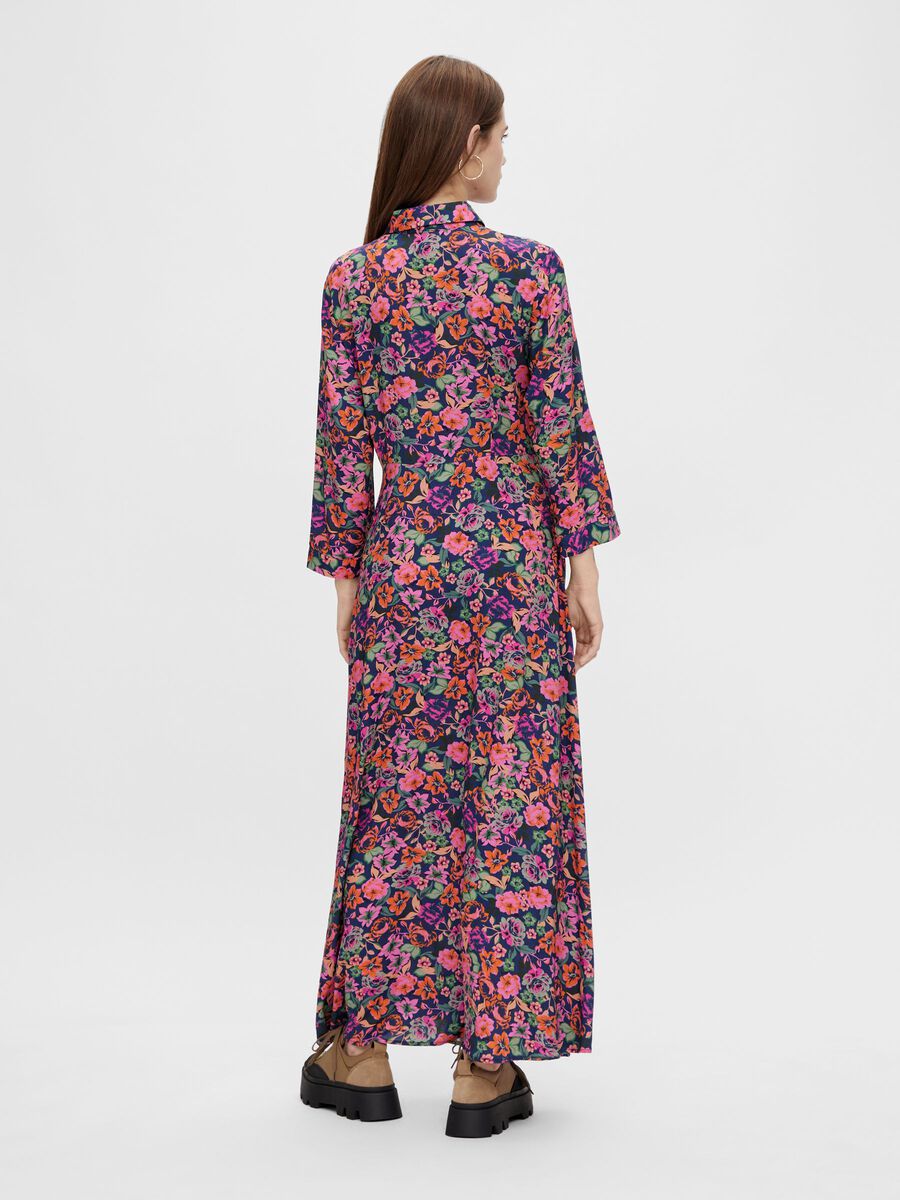 YAS YASALIRA SHIRT DRESS, Navy Peony, highres - 26026114_NavyPeony_912392_004.jpg