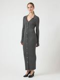 Product image thumbnail - YASMIQLO KNITTED DRESS, Dark Grey Melange | 1