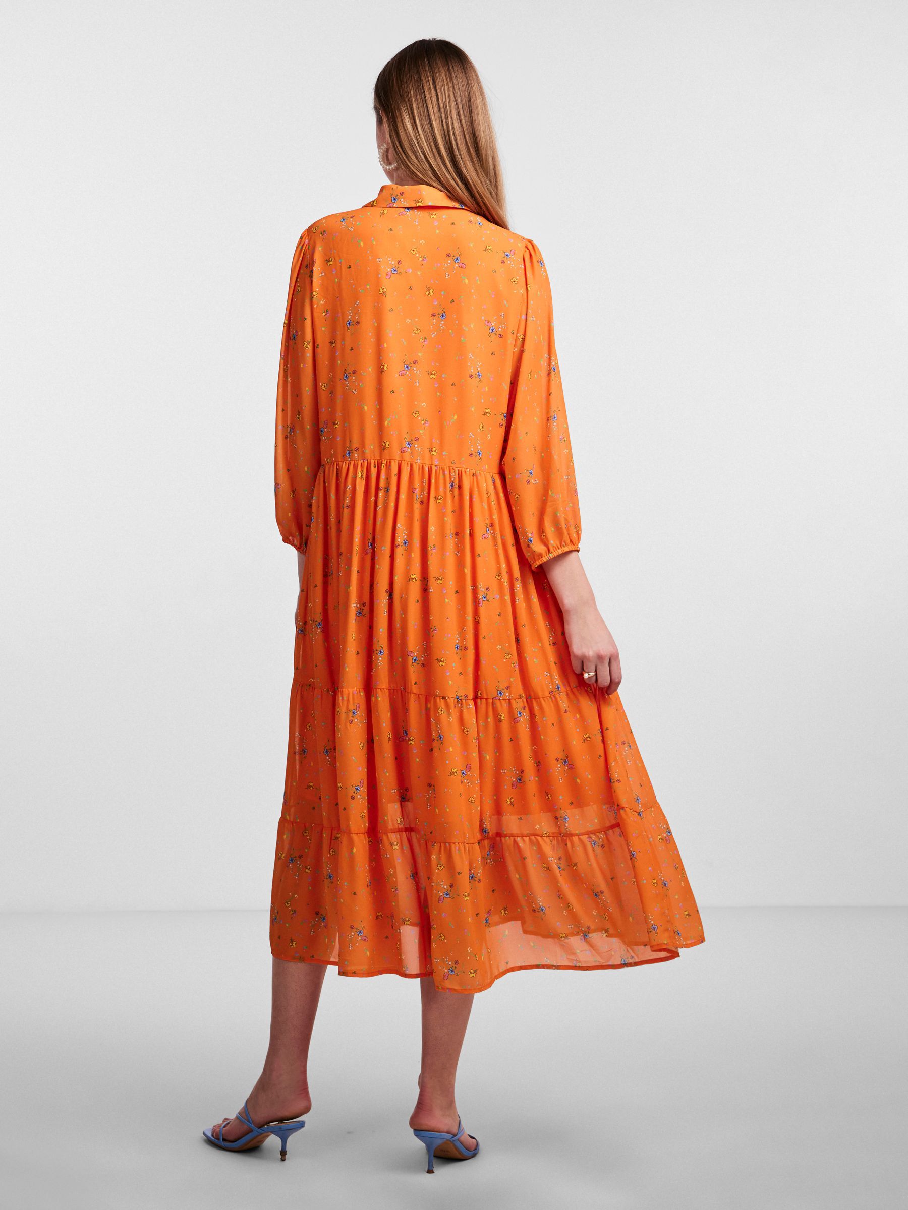 Yas discount orange dress