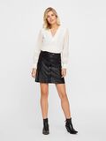Y.A.S BUTTON DETAILED LEATHER SKIRT, Black, highres - 26011894_Black_005.jpg