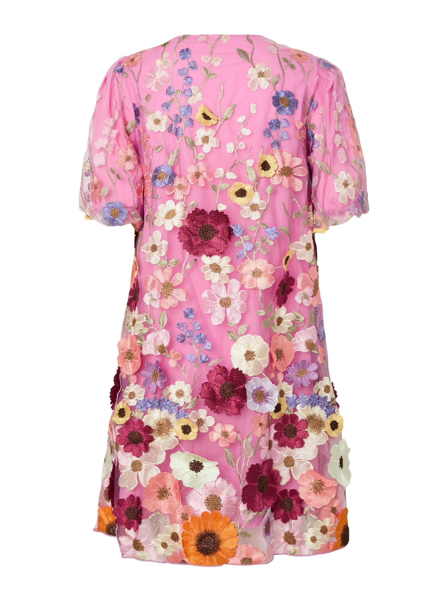 再再販！ MINI YASFLOWERING DRESS Poland YAS® | Purple | トップス